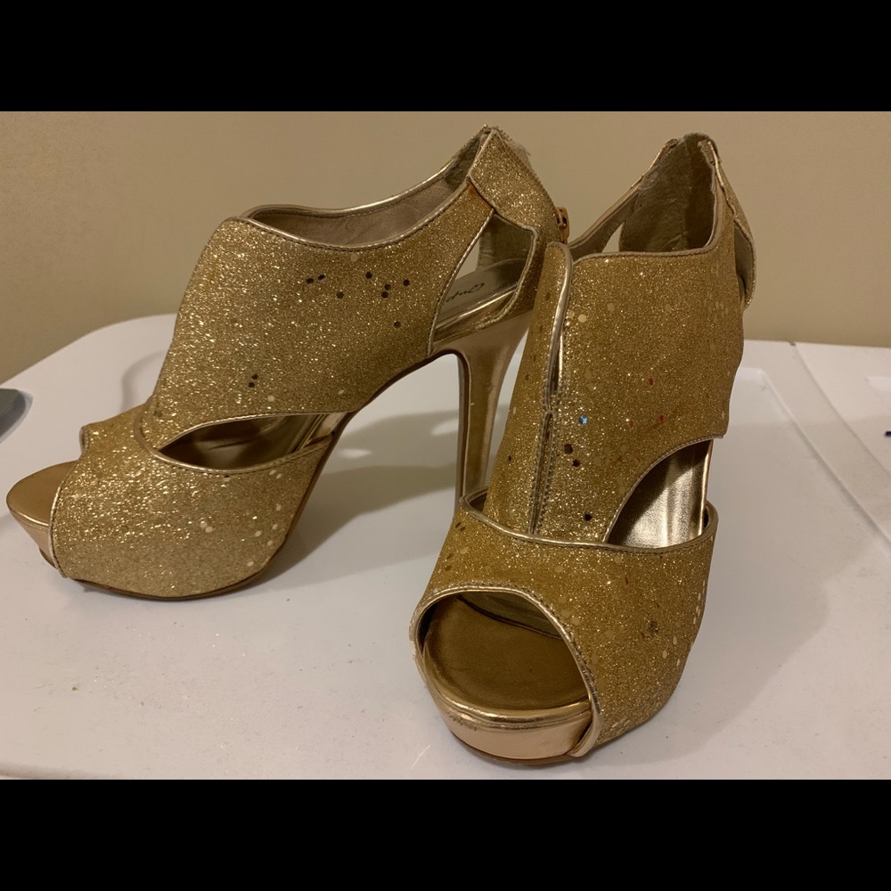 Gold Heels